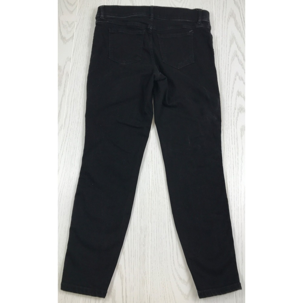 Spanx Pull On Jeans Womens Large Skinny Stretch Tapered Pockets Denim 32x27